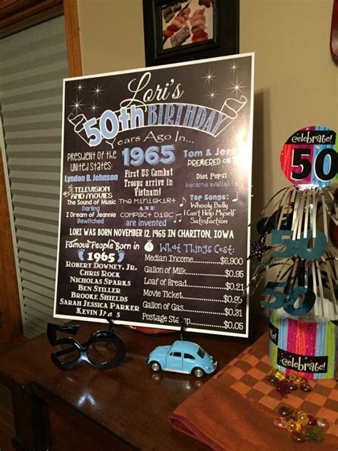 Having amazing 50 birthday party favors doesn't mean you'll have to break the bank… and these particular party favors will prove just that. 27 Unique 50th Birthday Ideas for Men and Women | 50th ...