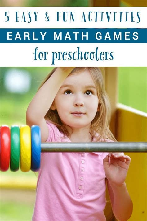 5 Fun And Easy Early Math Games That Wont Put Preschoolers