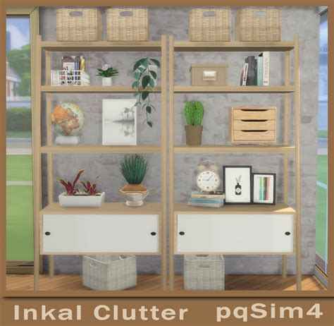 Inkal Clutter Sims 4 Custom Content
