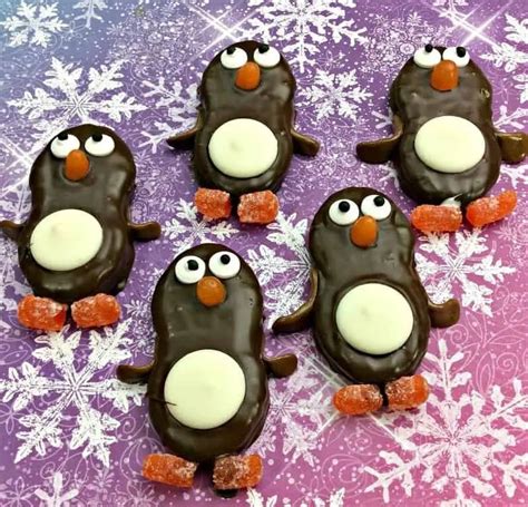 Cute Penguin Nutter Butter Cookies Recipe Jenns Blah Blah Blog