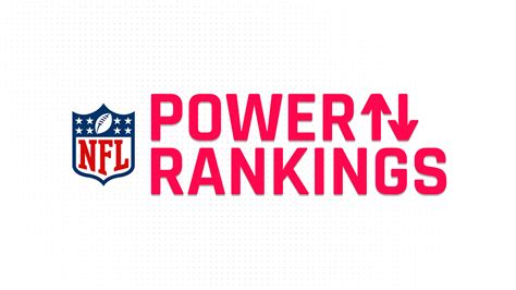 Here are the power rankings for the 32 quarterbacks, with their respective team previews linked next to their names a better coach, improved offensive line and a healthy odell beckham jr. NFL power rankings: Patriots, 49ers, Bucs and Bears all ...