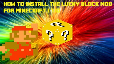 Every type of lucky block has a different content you can get, both in case of a good and bad outcome. How to install the lucky block mod for minecraft 1.7.10 ...