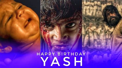 Ultimate images for facebook status, whatsapp and instagram. Happy Birthday yash 🔥 | Kgf - Yash Birthday whatsapp ...