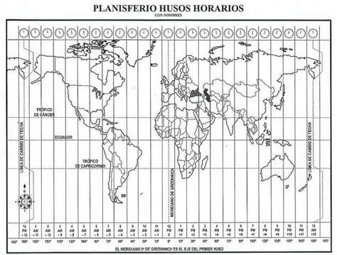 Hora exacta en ciudades y paises. ¿Qué son los Husos horarios? - Concepto, Definición y ...