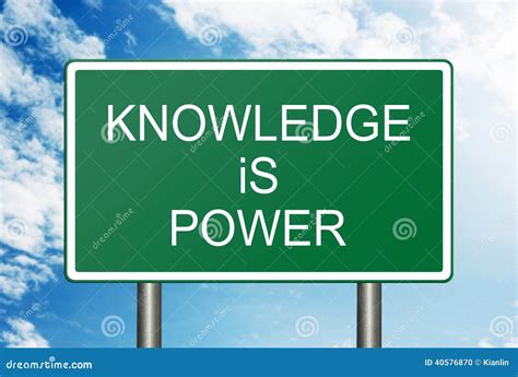Knowledge Is Power Concept Stock Photo Image Of Concept 40576870