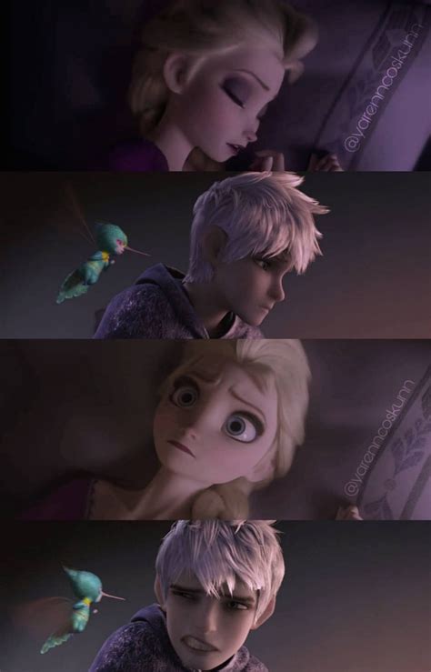 Elsa And Jack Frost Jelsa Edit Frozen 2 Rotg By Yarenncoskunn On Instagram Jack Frost