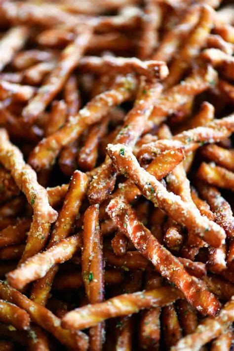 Spicy Pretzels Recipe With Ranch Seasoning The Gunny Sack