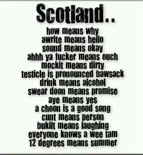 Pin By Joan Robertson On Scotland Humour And Pics Scotland Funny Scottish Words Scottish Quotes