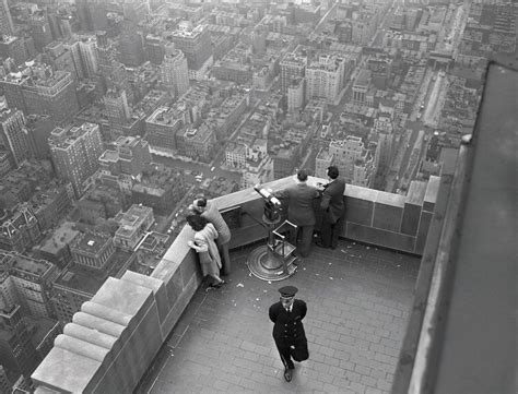 View From The Top Of The Empire State Building 1947 Rthewaywewere