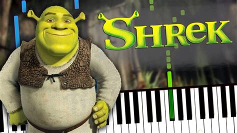 Shrek Songs Piano Medley Theme Ost Soundtrack Piano Cover Sheet