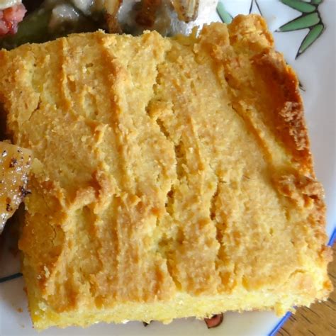 The batter is made with cornmeal, flour, eggs cracklin' bread: Cornbread - Gluten-Free, Made with Sprouted Corn Flour ...