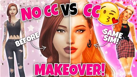 Cc Makeover Challenge With Your Sims Youtube