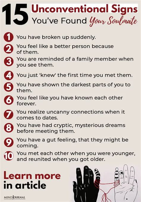 Unconventional Signs You Have Found Your Soulmate
