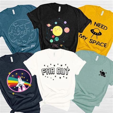 Space Themed Graphic Tees 1399 Nasa Clothes Space Outfit Space Shirts