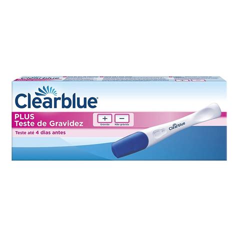 Teste De Gravidez Clearblue Plus Teste De Gravidez Barato Shopee Brasil