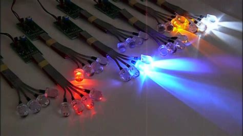 Rc Led Lights Kit Strobe And Flash Effects Chaser Light 4 Leds 10mm