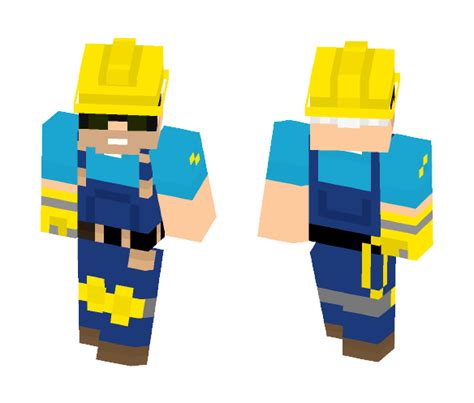 Download Team Fortress 2 Engineer Blu Minecraft Skin For Free