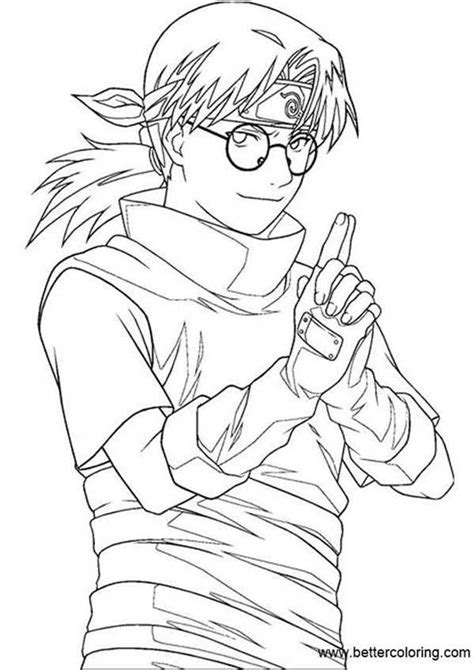 Print naruto coloring pages for free and color our naruto coloring! Naruto Coloring Pages linear - Free Printable Coloring Pages