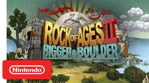 Rock Of Ages 2 Bigger And Boulder Launch Trailer Nintendo Switch