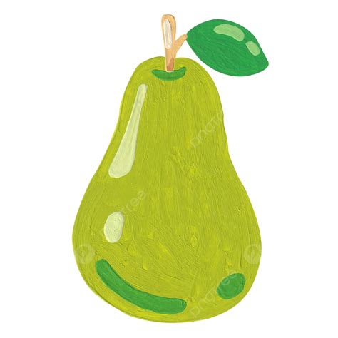 Pear Fruit Cartoon Painting Vector Pear Painting Fruit Png And