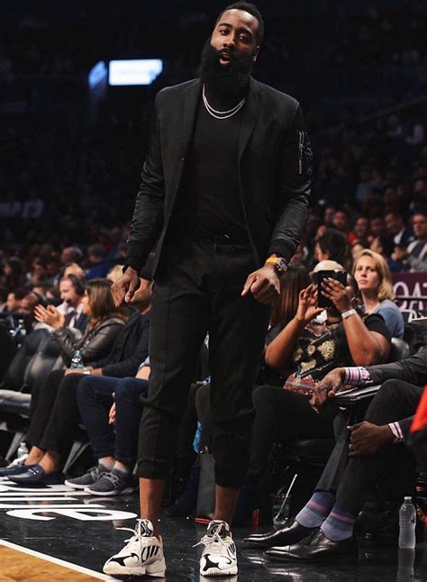 Sell custom creations to people who love your style. NBA Style James Harden #fashion #nbastyle #ootd #nba # ...