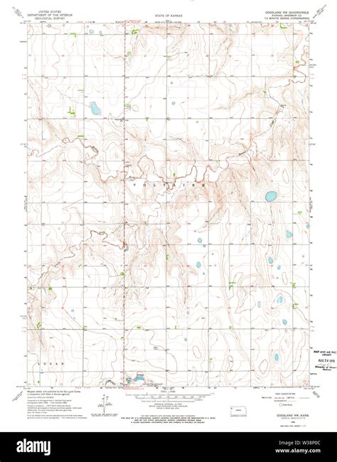 Goodland Kansas Map Hi Res Stock Photography And Images Alamy