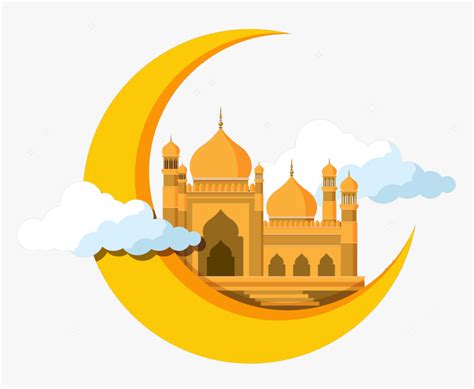 Ramadan Moon Png Image Free Vector - Vector Ramadhan Png Hd