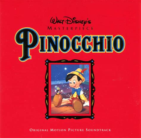 Couverture Dalbum Pinocchio Soundtrack Leigh Harline And Ned Washington