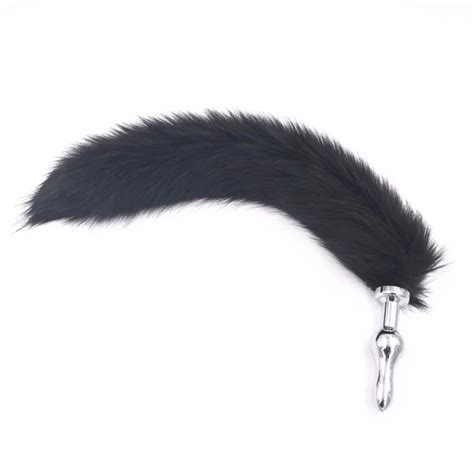 Anal Poubfetish Stainless Steel Buttsto Agrey Animal Cat Fox Tail Aanal