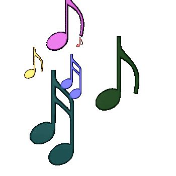 100% free, secure and easy to use! Musical notes, sheet music and moving sound clip art images
