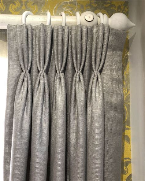 Fine Beautiful Pinch Pleat Curtain Heading Tab Top Curtains