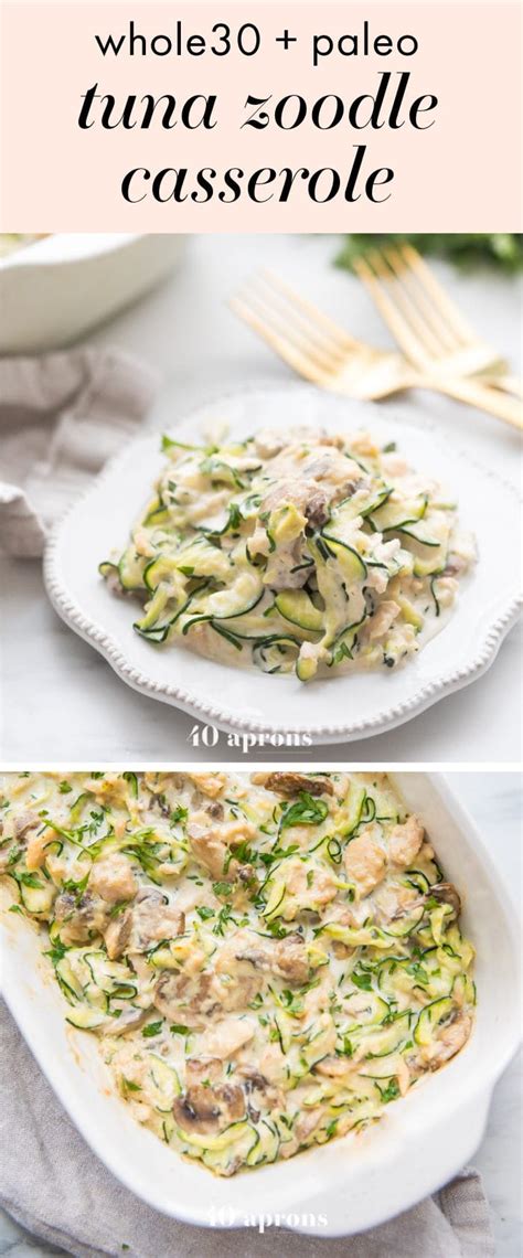 Salt and pepper to your taste. Whole30 Tuna Zoodle Casserole (Paleo, Dairy Free) - 40 Aprons