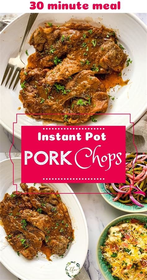 I also searched for a recipe for a frozen ham in instant pot and came up with this. Instant Pot Pork Chop Recipe in 2020 | Instant pot pasta ...