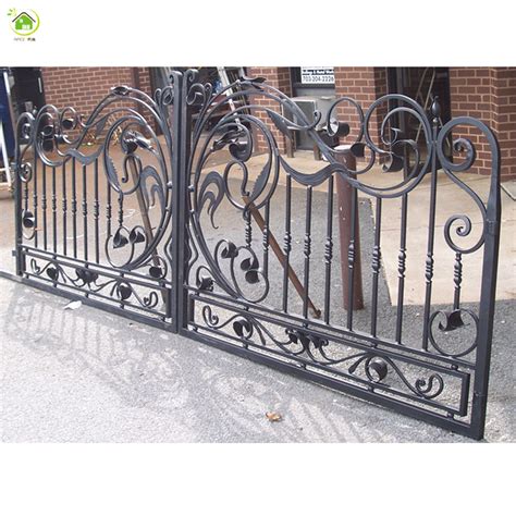 Fancy Wrought Iron Sliding Decorative Gates Prices - Buy Wrought Iron Gates Prices,Fancy Wrought ...