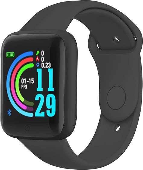 Bluetooth Smart Watch 144 Inch Touch Screen Fitness Watch Pedometer
