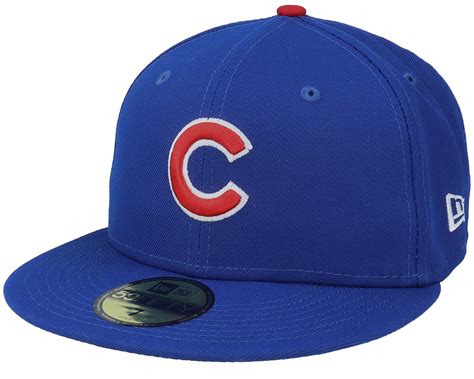 Chicago Cubs Authentic On Field 59fifty Blue Fitted New Era Cap