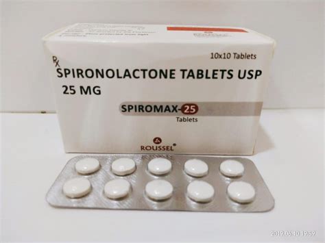 25 Mg Spironolactone Tablets At Best Price In Bhiwandi By Maxford Healthcare Id 21690562688