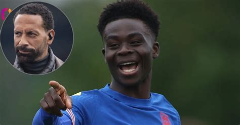 Rio Ferdinand Claims Bukayo Saka Not World Class For One Reason