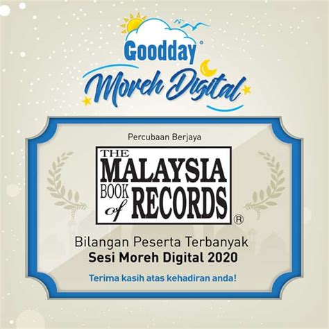 With just a carton, people can get their cup of calcium goodness in their own backyard. Goodday Milk makes it to the Malaysia Book of Records for ...