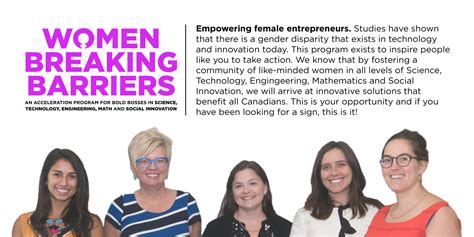 "Women Breaking Barriers" - an acceleration program for female founders