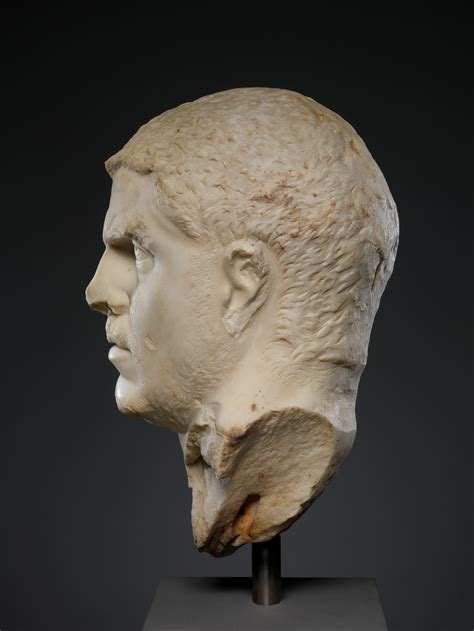 Marble Portrait Of The Emperor Caracalla Roman Severan The