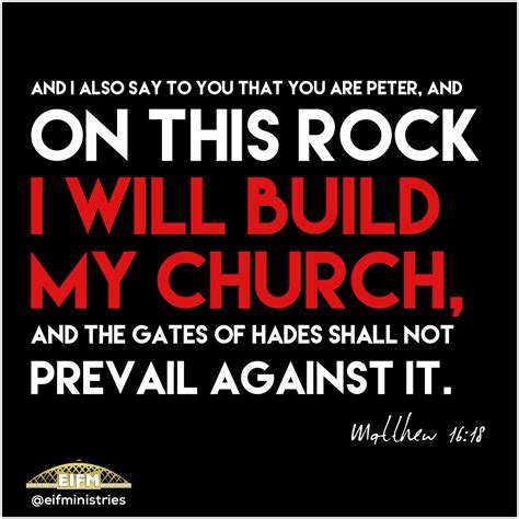 The Gates Of Hell Shall Not Prevail Against Those Who Are In Christ