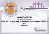 Images of Code Of Conduct Army Training