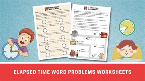 Printable Elapsed Time Word Problems Worksheets Pdf Included Number
