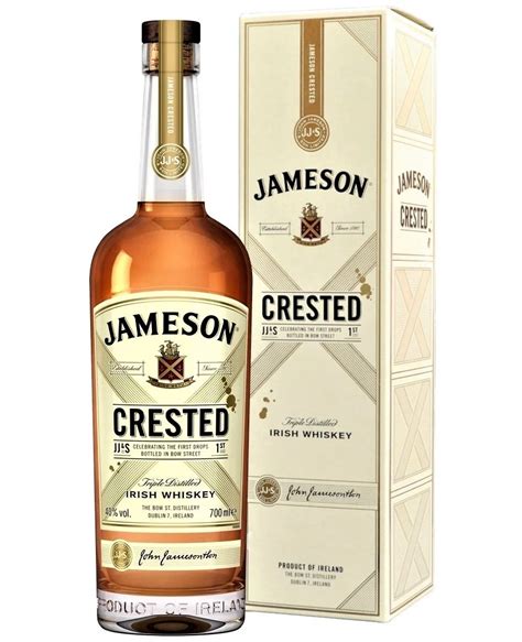 Jameson Crested Blended Whiskey Irish Whiskey Irish Spirit
