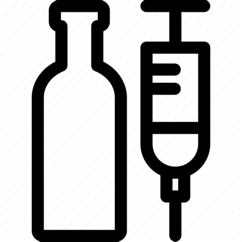 Alcohol Drink Drugs Injection Syringe Icon Download On Iconfinder