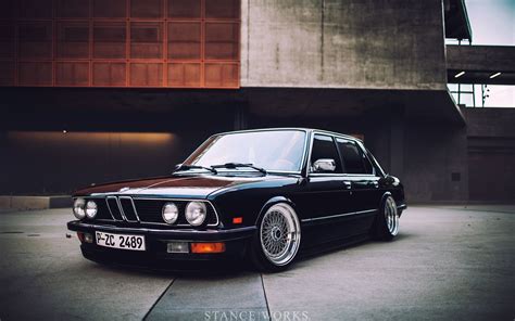Download wallpapers that are good for the selected resolution: Download wallpapers BMW E28, 4k, stance, black e28, german ...