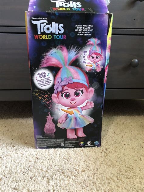Trolls Dreamworks Poppy Doll Giggle And Sing Collectors New In Box Ebay Hot Sex Picture