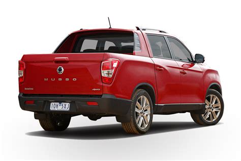 2020 Ssangyong Musso Ex 22l 4cyl Diesel Turbocharged Automatic Ute