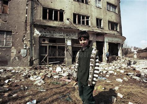 BOSNIAN CIVIL WAR editorial image. Image of milstein ...